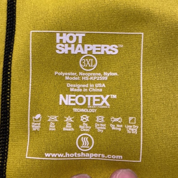 SOLD Hot Shapers Capri Pants – Women’s Thermal Exercise Compression Leggings Siz - Picture 7 of 9